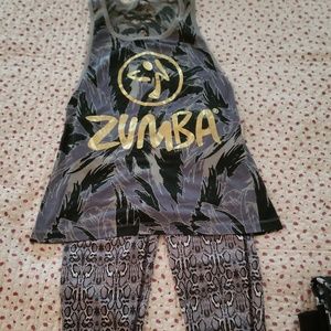 Zumba pants and top